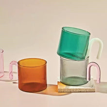Load image into Gallery viewer, Ripple Glass Mug
