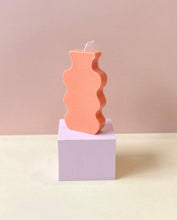 Load image into Gallery viewer, Wavy Vase Candle
