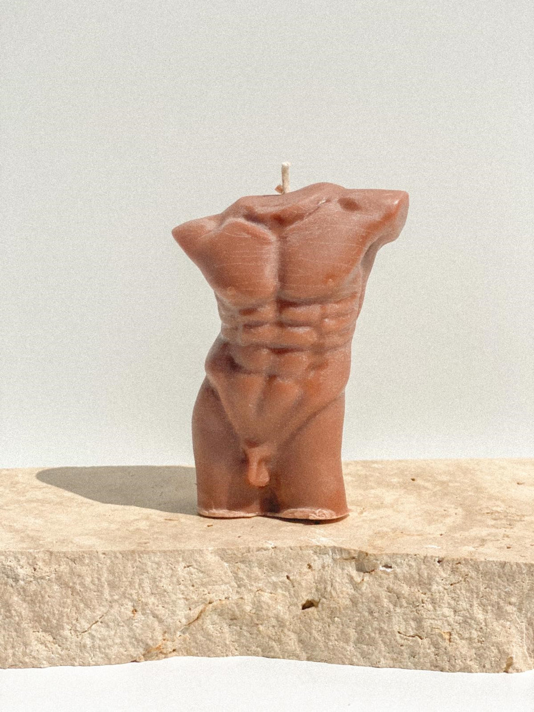Torso Candle Male Brown - Very Sexy